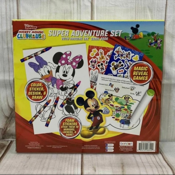 Disney Junior MICKEY Super Adventure Set with Imagine Ink Game Book - Picture 2 of 3
